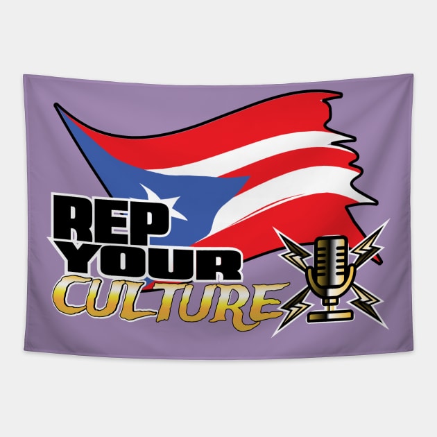 The Rep Your Culture Line: Puerto Rico Tapestry by The Culture Marauders