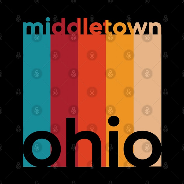 Middletown Ohio Retro by easytees