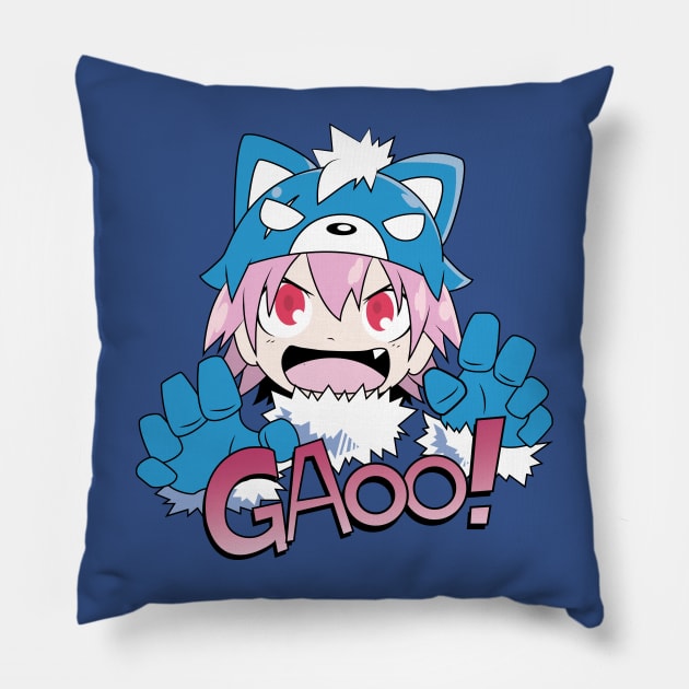 Gakumon: Gaoo! Pillow by Toraion