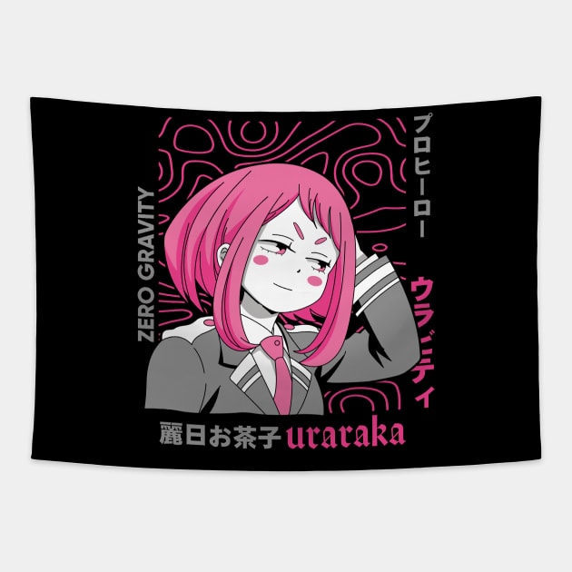 Zero Gravity Anime Fanart Tapestry by Planet of Tees