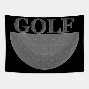 Sliced Golf Ball Tapestry