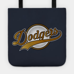 Dodgers Gold University Tote