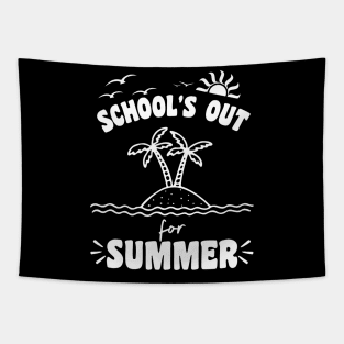 School Out For Summer Tapestry