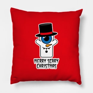 Merry Scary X-mas Pillow