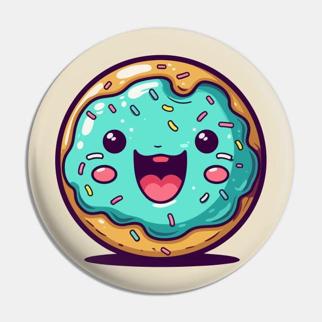 Cute donut Pin by JORDYGRAPH