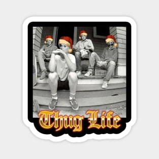 The Golden Girls Christmas - Thug Life Magnet