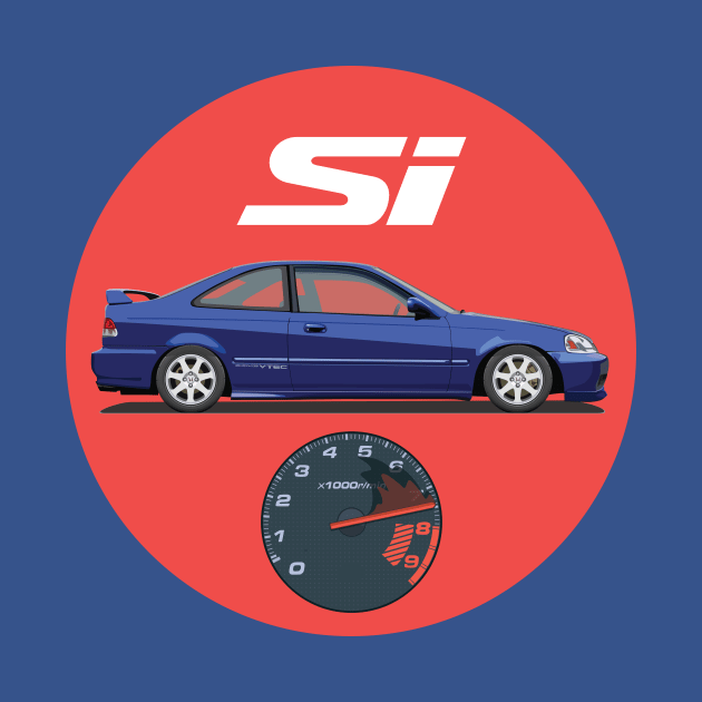 Civic Si by J7Artwork