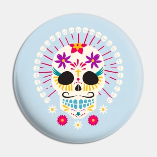 Skull Tango Pin