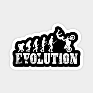 Motocross Bike Motorcycle Dirt Bike Evolution Magnet