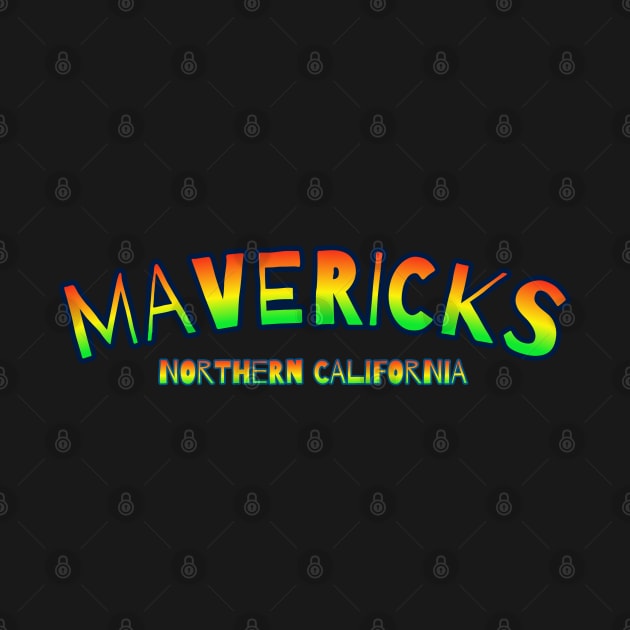 Mavericks surfing Northern California by Coreoceanart