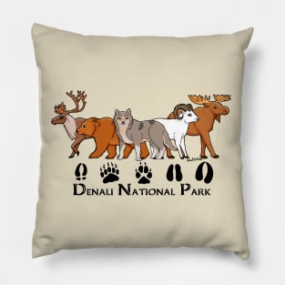 Denali's Big Five Pillow