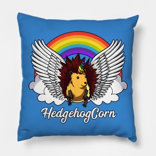 Hedgehog Unicorn Pillow