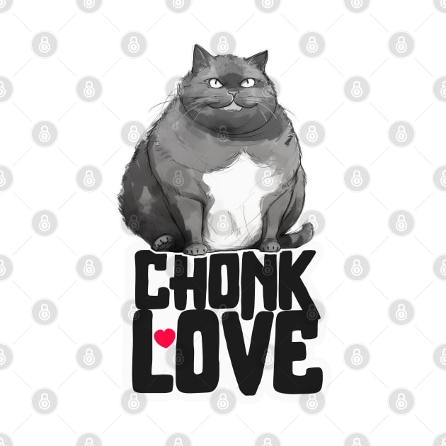 Chonk Love by SquiggleDot