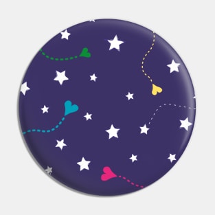 Starry night Pin