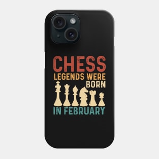 Great chess lovers art for men and women, chess game Phone Case