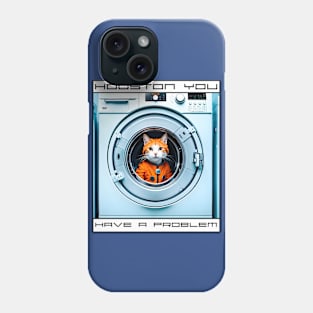 Washing Machine Catspaceship VIII Phone Case