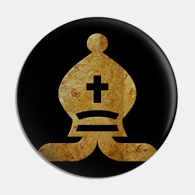 chess piece Pin by bahullah_art