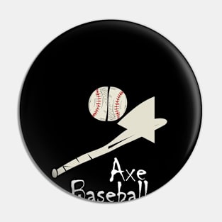 Baseball Axe Pin