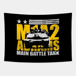 Army M1 Abrams (distressed) Tapestry