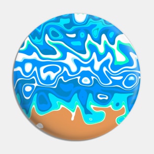 Sandy Beach Pin