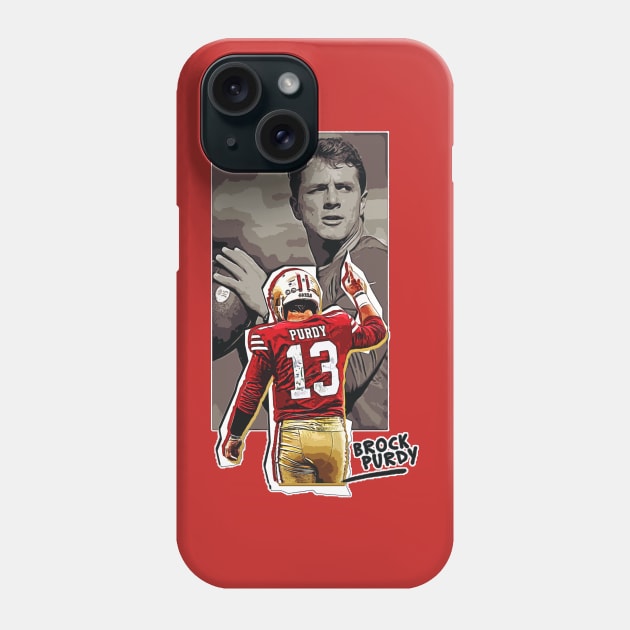 Brock Purdy !!! Phone Case by clownescape