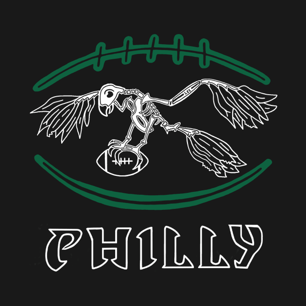 Philly Birds Football by Rezolutioner