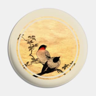 Old Japanese painting Pin