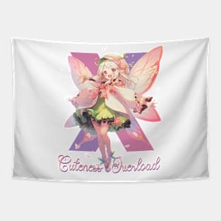 Cuteness Overload Fairy Girl Tapestry