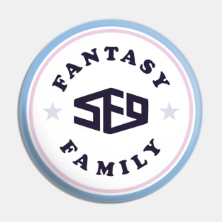 SF9 fantasy family logo Pin