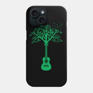 Ukulele Tree Green Phone Case