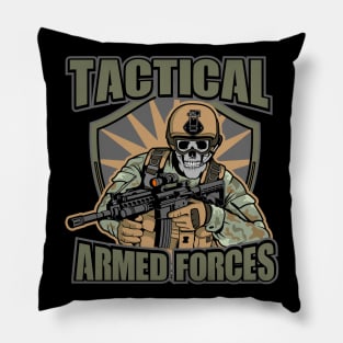 skull army Pillow