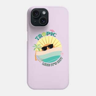 Sun-Kissed Bliss: The Radiant Tropic Lie Phone Case