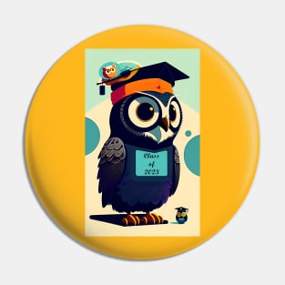 Class of 2023 - Wise Owl Too Pin