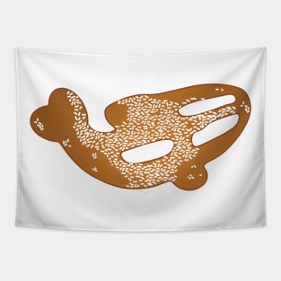 Shamu Pretzel Tapestry