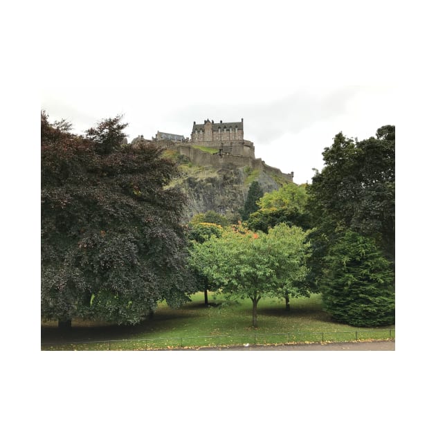 Edinburgh Castle, Scotland by goldyart