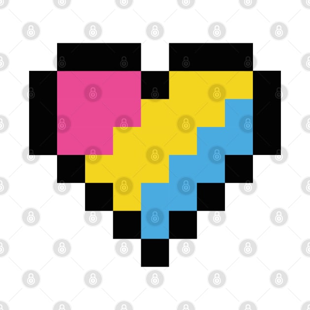 Pansexual heart by AndyDesigns