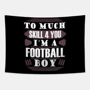 American Football Player Tackle Gift Idea Tapestry