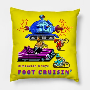 foot cruisin' Pillow