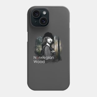 Asian Girl Norwegian Wood Haruki Murakami Phone Case