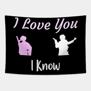 VALENTINES COUPLE SHIRT Tapestry