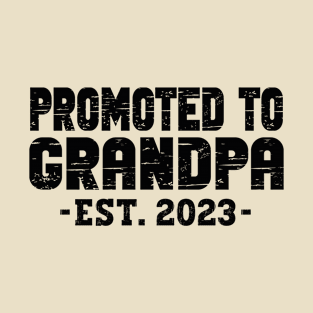 Promoted To Grandpa T-Shirt