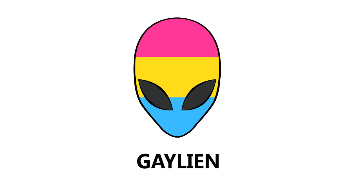 Gaylien Pansexuality LGBT Pride Alien - Pansexual ...