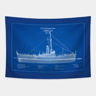 United States Coast Guard Cutter Chelan - ABD Tapestry