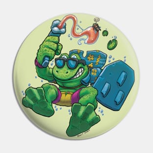 Genghis Frog Pin