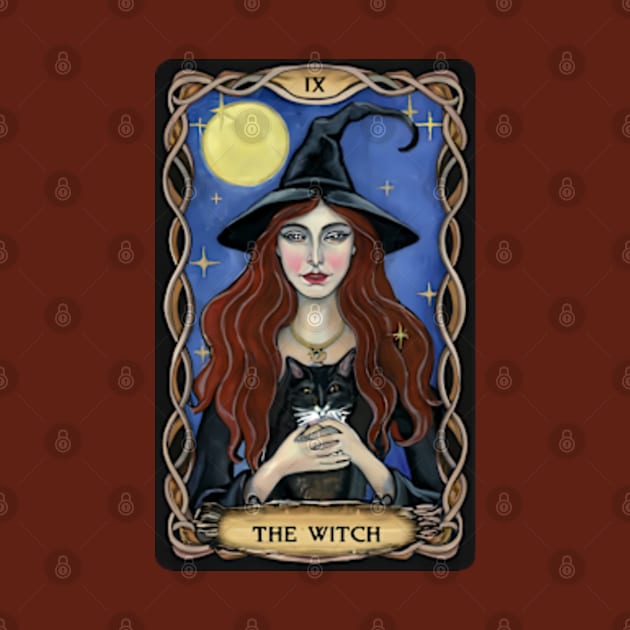 Tarot card - the witch by Neon Galaxia