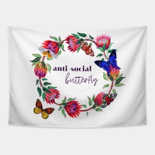 Antisocial Butterfly Tapestry