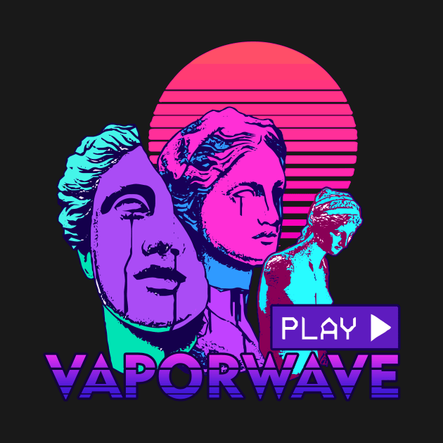 PLAY VAPORWAVE by theanomalius_merch