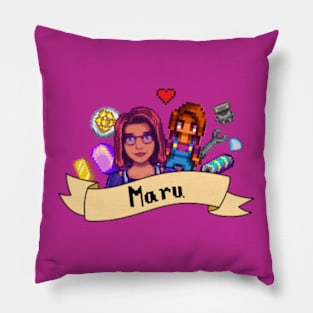 Maru Stardew Valley Pillow