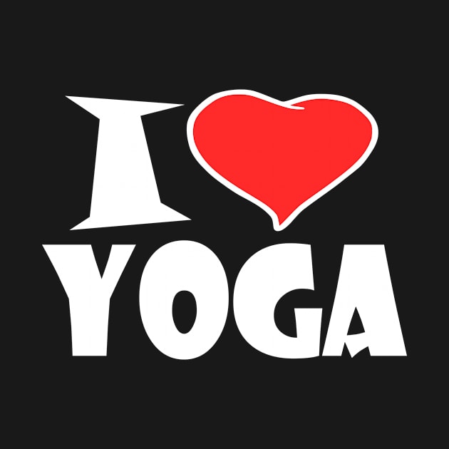 I love yoga by Milaino