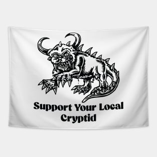 Hodag support your local cryptid - hodag Tapestry